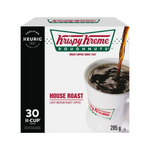 Krispy Kreme Doughnuts House Single Serve Keurig Certified Recyclable K-Cup pods for Keurig brewers, 30 Count