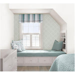 WallPops NU1649 Grey Quatrefoil Peel and Stick Wallpaper