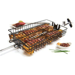 Onward Manufacturing Company Non-Stick Flat Spit Rotisserie Grill Basket (Discontinued by Manufacturer)