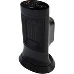 Honeywell HCE309BC Slim Ceramic Mini-Tower Space Heater for Bedroom, Office, Home, Black