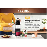 Keurig K-Supreme Plus Single Serve K-Cup Pod Coffee Maker, With Stainless Steel And MultiStream Technology, Silver