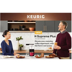 Keurig K-Supreme Plus Single Serve K-Cup Pod Coffee Maker, With Stainless Steel And MultiStream Technology, Silver