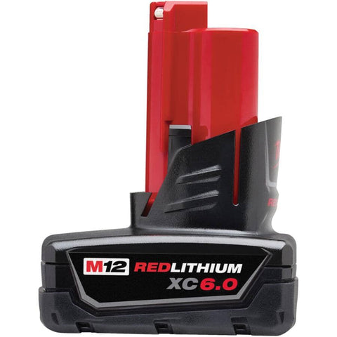 Milwaukee 48-11-2460 M12 REDLITHIUM XC6.0 Extended Capacity Battery Pack