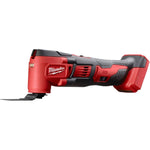 Milwaukee 2626-20 M18 18V Lithium Ion Cordless 18,000 OPM Orbiting Multi Tool with Woodcutting Blades and Sanding Pad with Sheets Included (Battery Not Included, Power Tool Only)