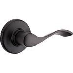 Weiser Belmont Passage Lever for Hall and Closet, Matte Black